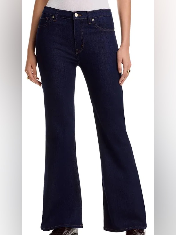 Size 26 - Frame Le High Flare In Sutherland Dark Denim